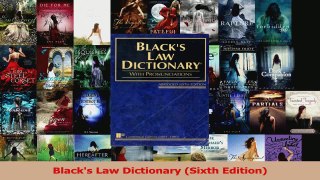 PDF Download  Blacks Law Dictionary Sixth Edition Download Full Ebook