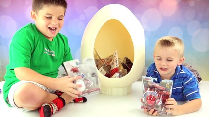 Hatchn Heroes Surprise Eggs! Disney Cars Toys + Buzz, Woody n Baymax Eggs HobbyKidsTV