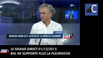 BHL en a assez de la pleurniche, ou le judaïsme positif