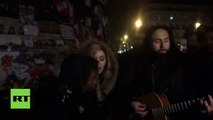 Madonna sings Lennon's 'Imagine' at memorial for Paris attack victims- France-