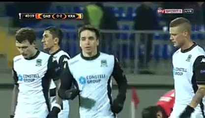 Mauricio Pereyra 0-2 - Gabala - Krasnodar- 10-12-2015 - -
