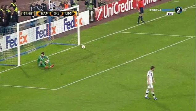 Dries Mertens Goal - Napoli 4-1 Legia - 10-12-2015