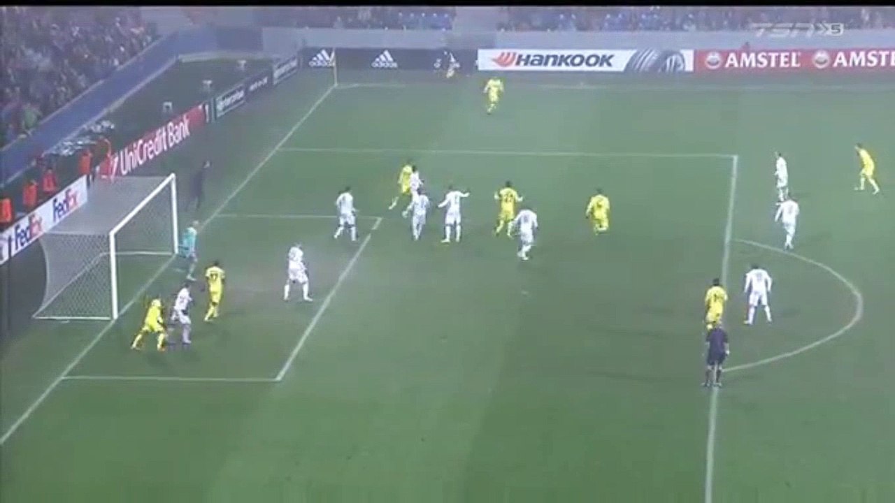 Jonathan Dos Santos  Goal Viktoria Plzen 1-2 (2-2) Villareal 10.12.2015