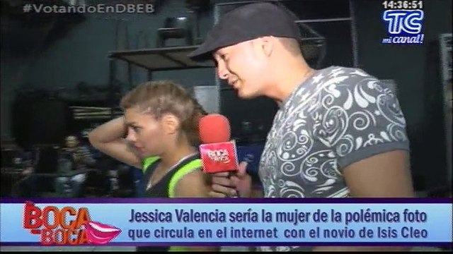 Habla la joven que aparece besándose en foto junto al novio de Isis Zurita