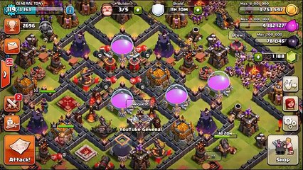 Clash Of Clans    NEW GLITCHED CLAN!  - Funny  69  Hacked Glitched Clan!