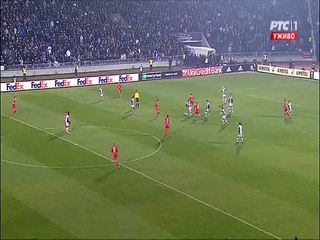 GOAL Aboubakar Oumaru // Partizan 1 0 Augsburg // 10 12 2015