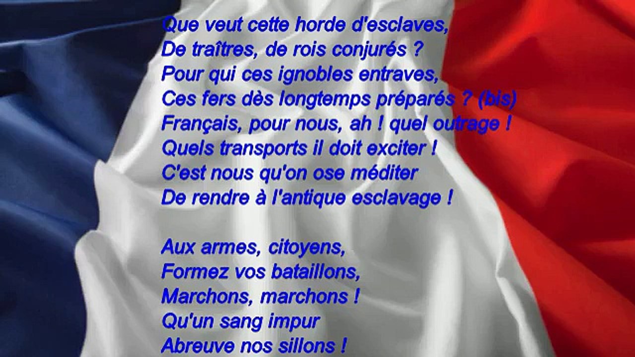 La Marseillaise : couplet 2