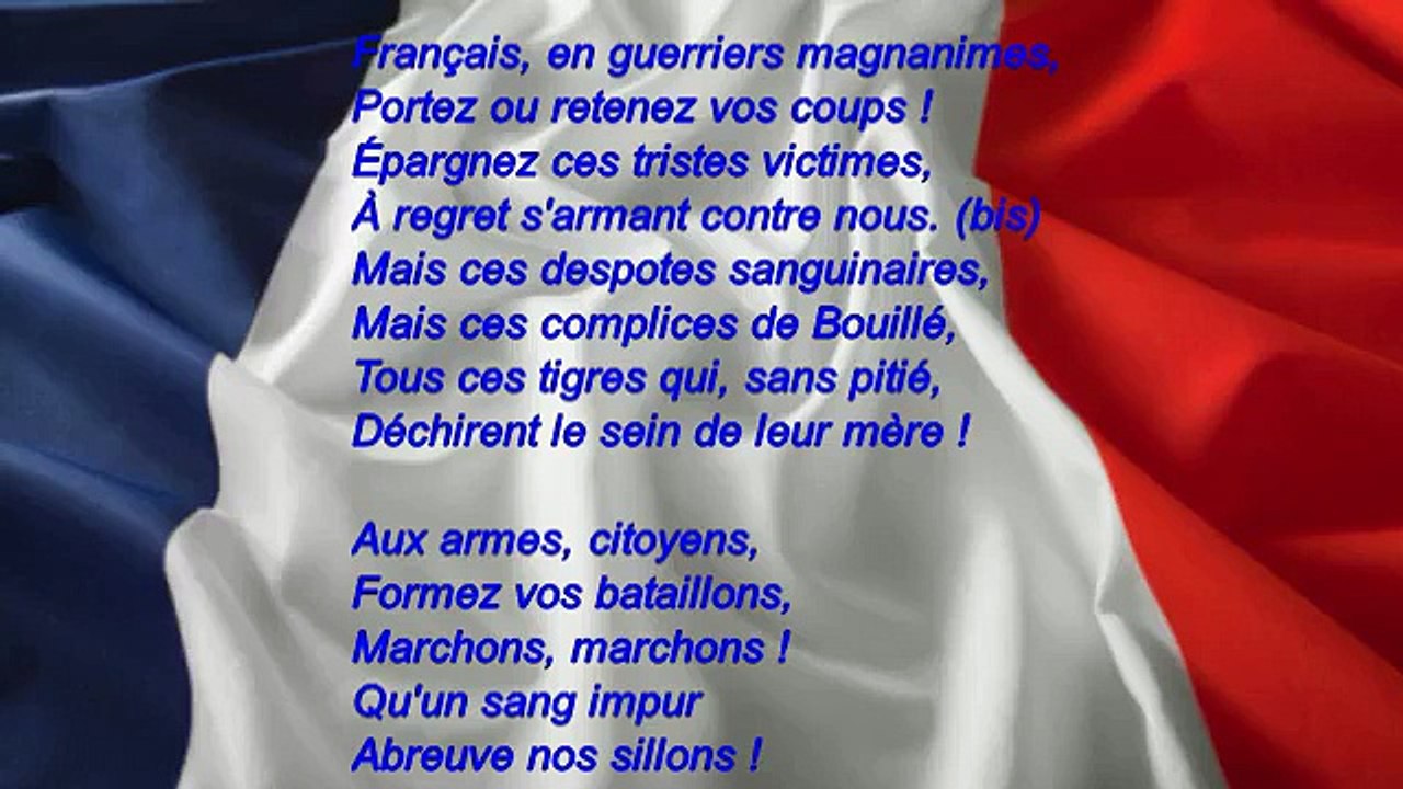 La Marseillaise : couplet 5