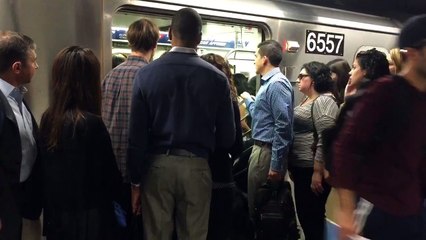 Urban Sardines: Typical morning trying to get a 2 train