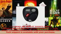 HOT SALE  KeylessOption Replacement 3 Button Keyless Entry Remote Control Key Fob Compatible with