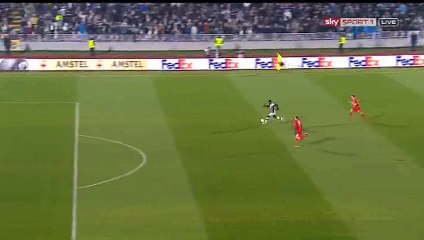 Oumarou Goal - Partizan 1-0 Augsburg- 10-12-2015
