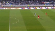 Oumarou Goal - Partizan 1-0 Augsburg- 10-12-2015