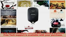 HOT SALE  KeylessOption Replacement Keyless Entry Remote Control Key Fob Transmitter Compatible With
