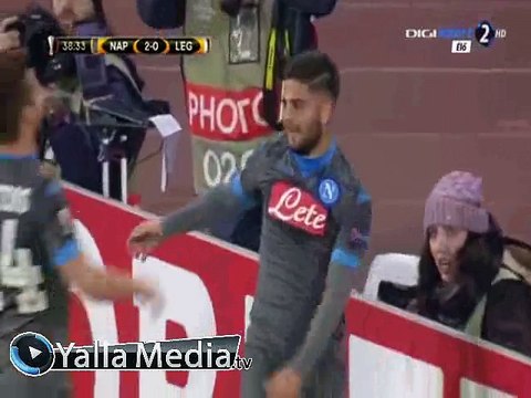 اهداف مباراة ( نابولي 5-2 ليجيا وارسو ) الدورى الاوروبى