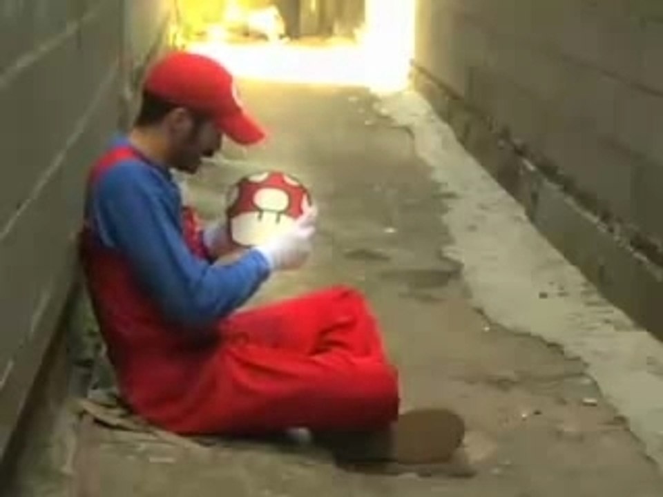Mario game-over
