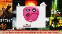 BEST SALE  KeylessOption Replacement 3 Button Keyless Entry Remote Control Key Fob Pink