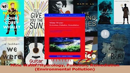 PDF Download  Mine Water Hydrology Pollution Remediation Environmental Pollution Read Online