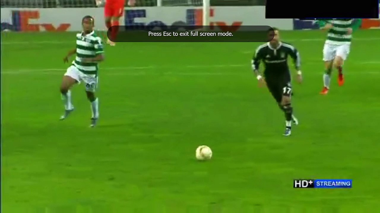 Mario Gomez Goal | Sporting Lisbon - Besiktas 0:1 | Europa League 10.12.2015