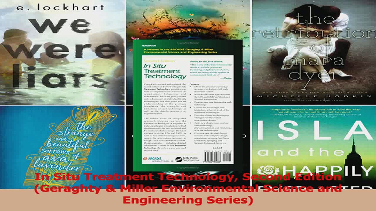 PDF Download  In Situ Treatment Technology Second Edition Geraghty  Miller Environmental Science and Read Online