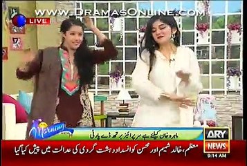 Sanam Baloch's Excellent Response to Social Media who are Criticizing Anwar Maqsood's Dance