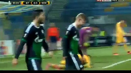 Max Meyer Goal - Asteras Tripolis 0 - 4 Schalke - 10_12_2015