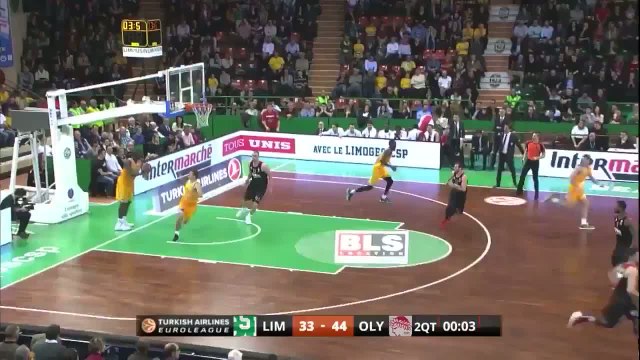 Basket - Euroligue : Déjà éliminé, Limoges s'incline contre l'Olympiakos (76-67)