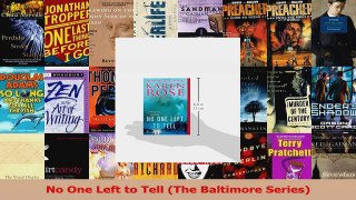 Read  No One Left to Tell The Baltimore Series PDF Free