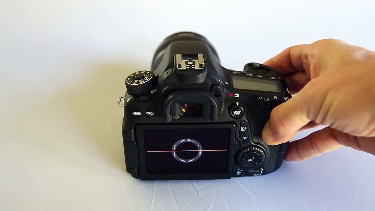 Canon 70D Button walk through
