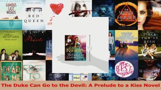 Download  The Duke Can Go to the Devil A Prelude to a Kiss Novel PDF Free