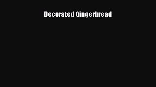 Decorated Gingerbread PDF Download