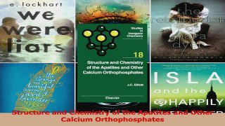 PDF Download  Structure and Chemistry of the Apatites and Other Calcium Orthophosphates Read Online