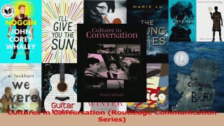 Cultures in Conversation Routledge Communication Series Read Online