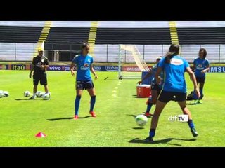 Seleção treina após estreia no Torneio