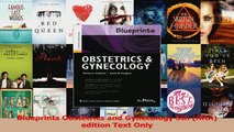 Blueprints Obstetrics and Gynecology 5th fifth edition Text Only PDF