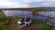 Drone Footage Shows Severity of Flooding in Ireland After Storm Desmond