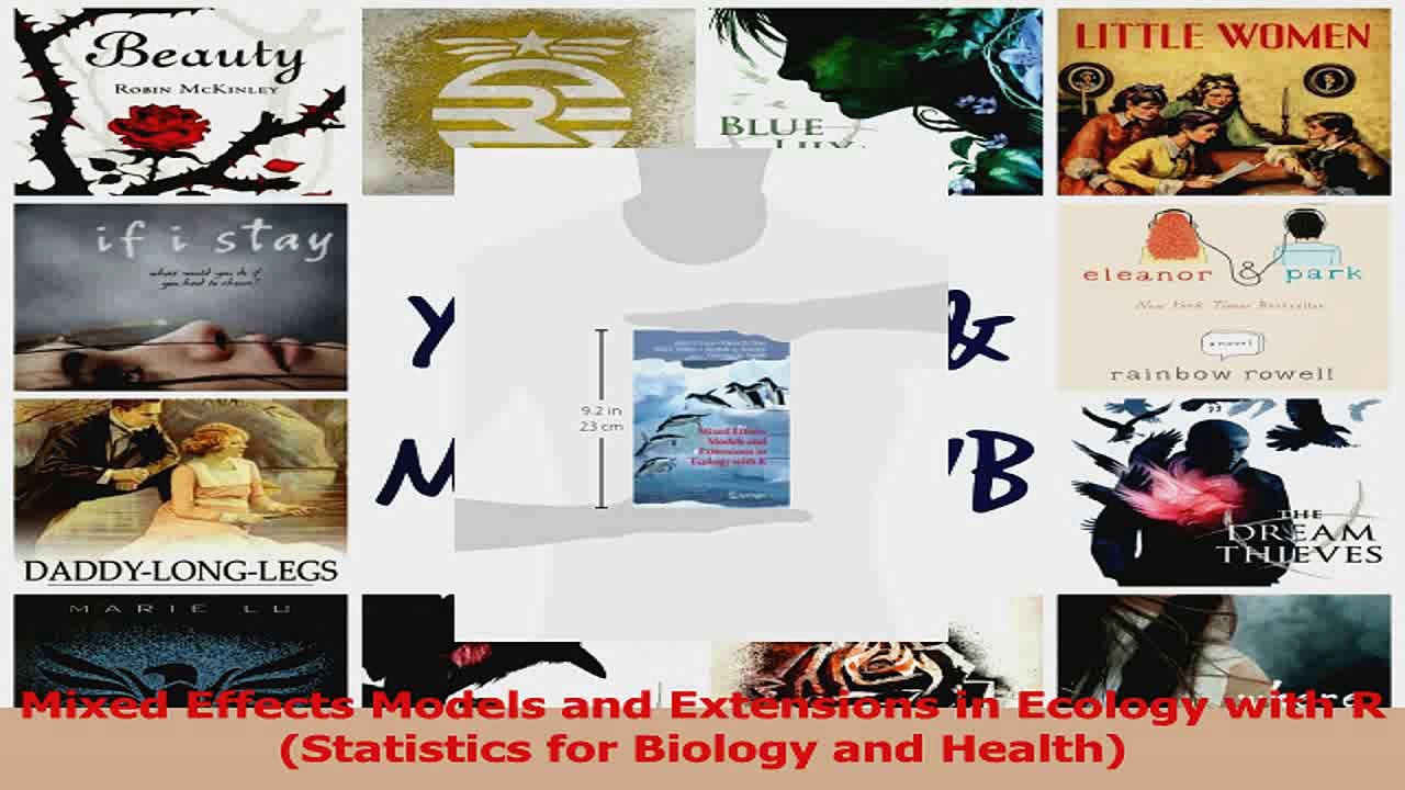 PDF Download  Mixed Effects Models and Extensions in Ecology with R Statistics for Biology and Health PDF Online
