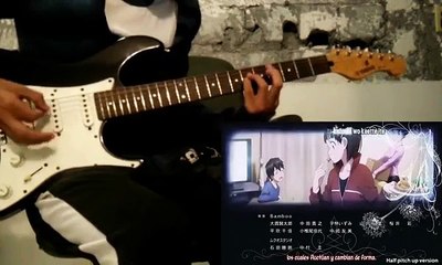 Sword Art Online ED 2 [Overfly] guitar cover