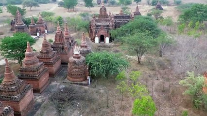 Bagan hot air balloon flight - Myanmar