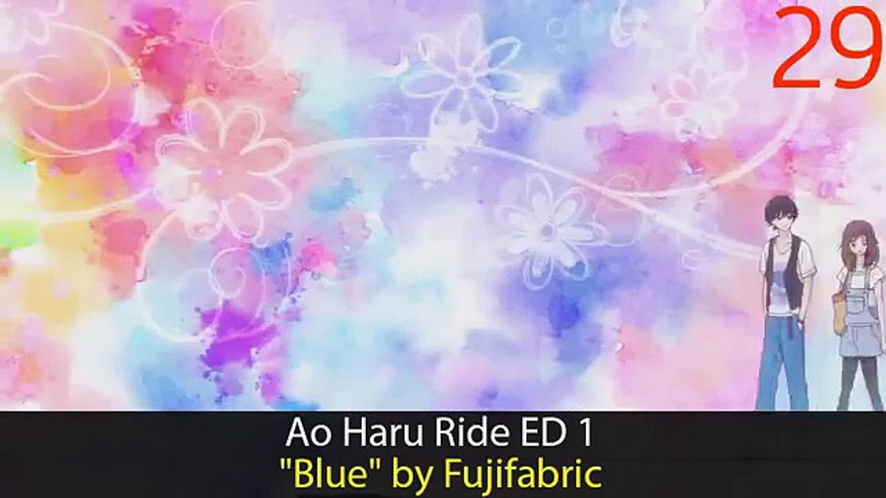 My Top 30 Anime Endings of Summer 2014 +31-59 listed in description