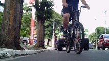 370 anos de  Taubaté, Passeio de bike, Papai Noel, amigos e bikers, SP, Brasil