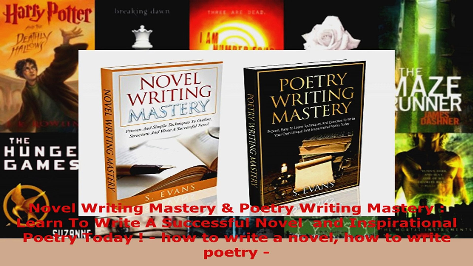 Read Novel Writing Mastery Poetry Writing Mastery Learn To Write A