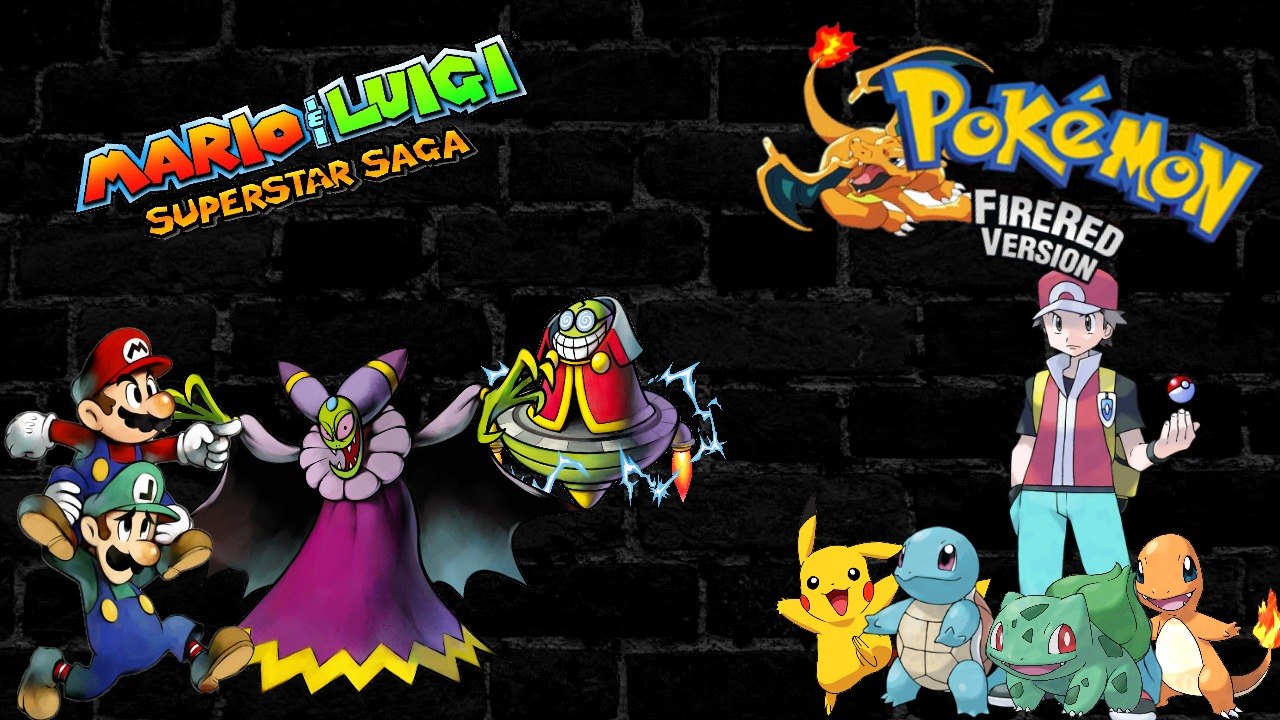 Back In The Day- Pokemon Fire Red and Mario and Luigi Superstar Saga (GBA)