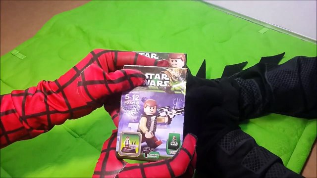 Star Wars Millennium Falcon Parody with Batman and Superman Meeting Han Solo and Chewbacca