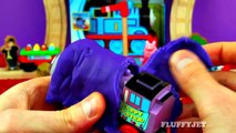 Play Doh Thomas & Friends Guessing Game! Guess Whos Hiding! Hide n Seek Toy Learning Game