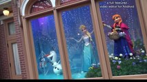 【Disney】ディズニーツムツムのガシャをディズニーランドのアナ雪モニュメント前で引いてみた(*´∀`*)ノ