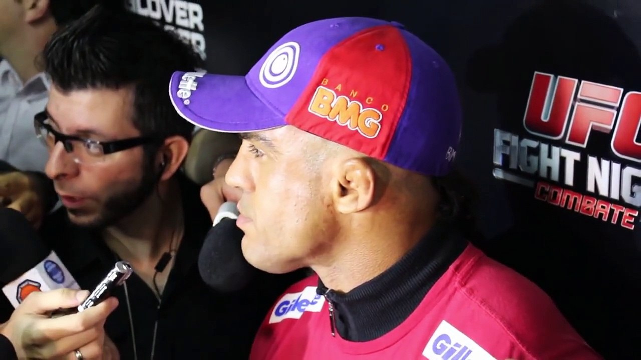 Vitor Belfort e o desafio contra Dan Henderson em Goiania