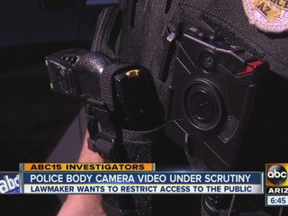 Police body camera video under scrutiny