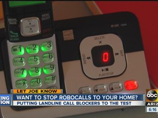 Want to stop robocalls to your home?