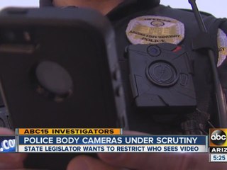 Police body cameras under scrutiny