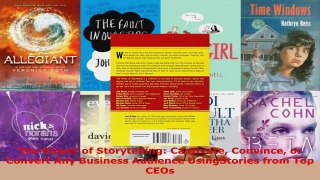 Read  The Power of Storytelling Captivate Convince or Convert Any Business Audience EBooks Online